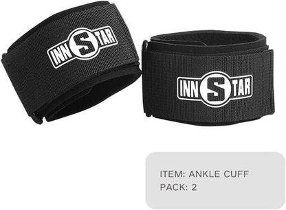 INNSTAR Resistance Bands Accessories - Fitness Handles and Workout Bar for Comprehensive Home Gym Training