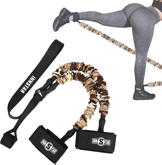 Transform Your Home Workouts with INNSTAR Resistance Bands Accessories - Versatile Handles and Workout Bar for Ultimate Fitness Training