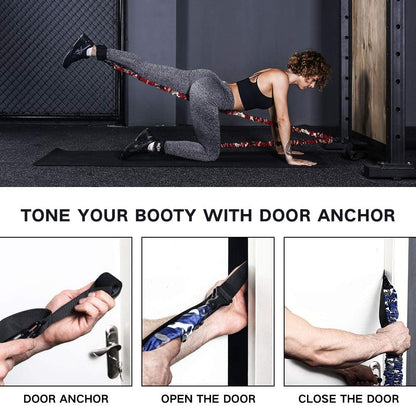 INNSTAR Resistance Bands Accessories - Fitness Handles and Workout Bar for Comprehensive Home Gym Training